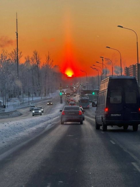 Сегодняшний морозный день невероятно..