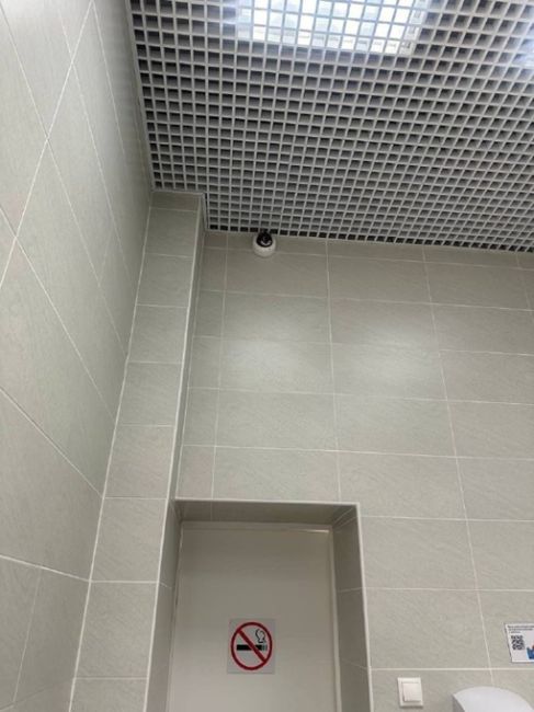 Студенты московского медколледжа жалуются на камеры наблюдения в женских туалетах.

Установили их после..
