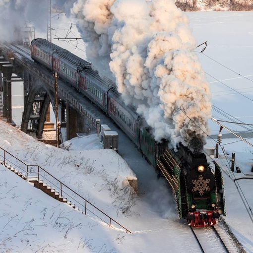 Рождественский паровоз мчит в Арзамас 🚂
Фото: Павел Белов

..