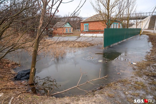 Станица Грушевская под водой..