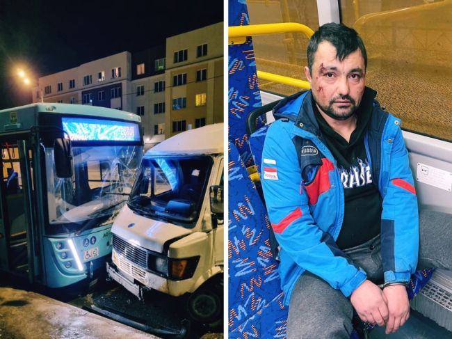 Мигрант протаранил лазурный автобус, а затем помочился в нём

В Юнтолово минувшим вечером начудил пьяный..