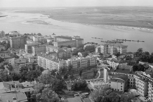 Горький. Панорама нагорной части города, 1944–1945..