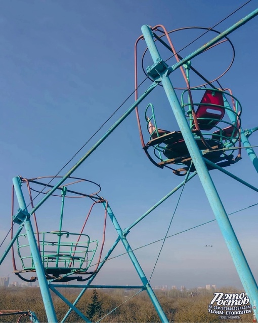 🎡 Колесо обозрения из вашего детства. Парк..