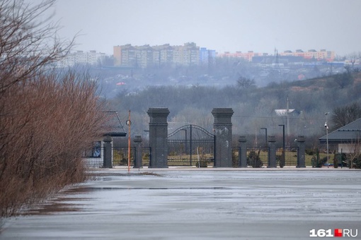 Станица Грушевская под водой..