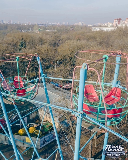 🎡 Колесо обозрения из вашего детства. Парк..