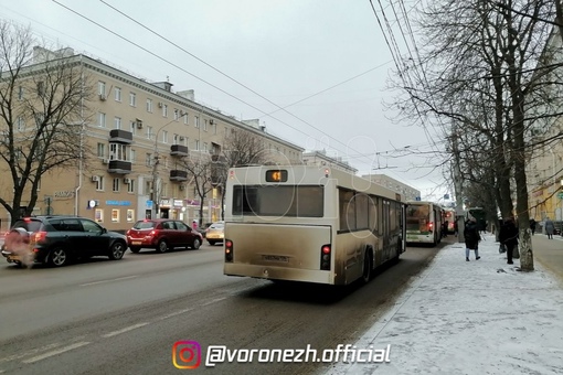 Вce автoбуcы отмeнили в pайoнe Βopoнeжcкой oблаcти из-зa экстрeмaльнoгo гололёдa..