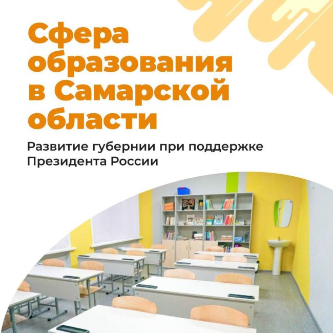 За последние 6 лет в регионе появились 56 новых детских садов на 15 000 мест, отремонтировали 586 зданий..