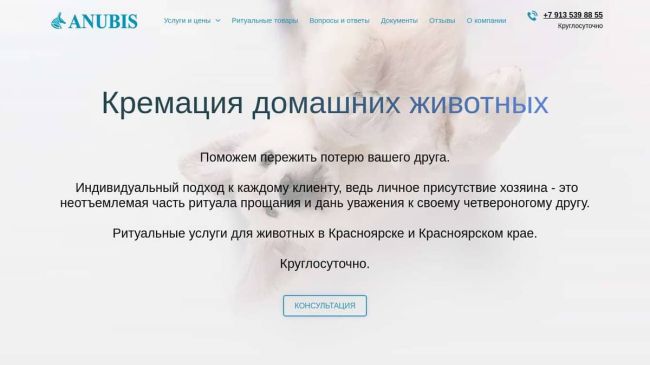 🐾Важное объявление в Красноярске открылся первый официальный крематорий домашних животных - ООО..