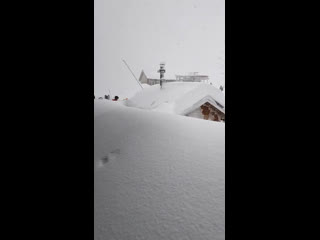 ❄️Горнолыжные курорты на Красной Поляне завалило..