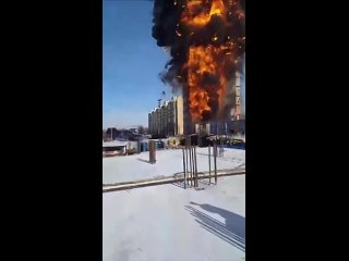 🔥 Пожарно-спасательные подразделения сегодня в 4 утра реагировали на сообщение о пожаре на улице..