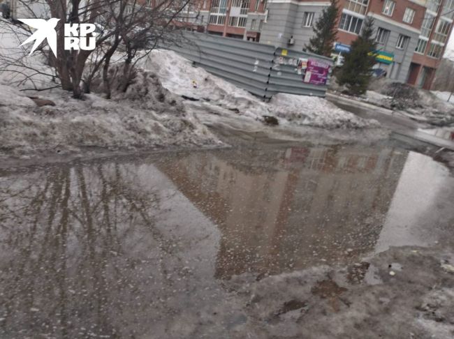 Новосибирцы жалуются на гигантские лужи в городе

А ведь снега еще много. В редакцию КП-Новосибирск..