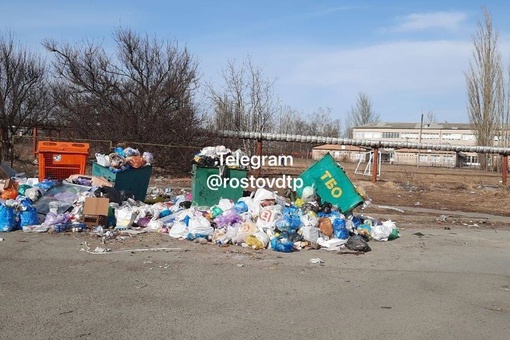 Нам пишут: «В Новошахтинске, мусор не вывозится какую уже..
