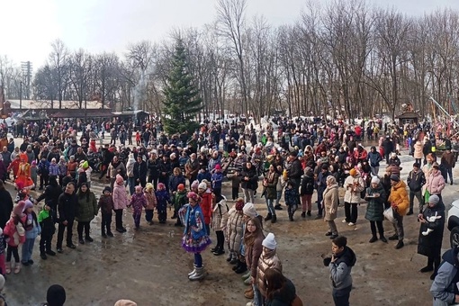 Масленица в парке 1 Мая и на Бору
..