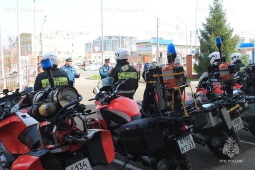 С 1 апреля по Краснодару будут пожарные на мотоциклах и контролировать обстановку

🧑‍🚒Для пожарных уже..