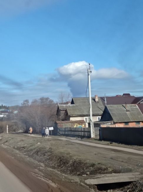 В Закамске видно облако..