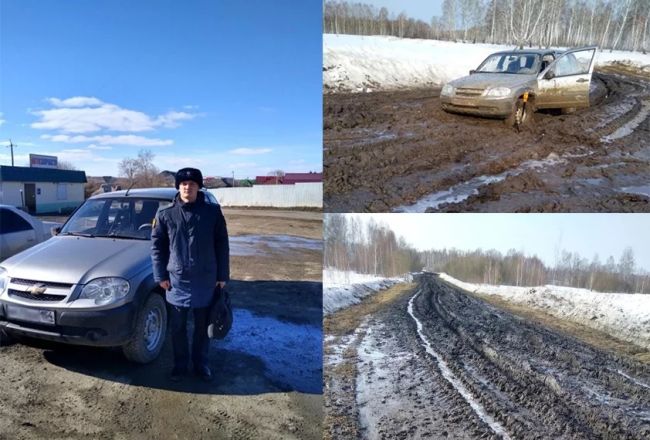 По пути к должнице приставы чуть не увязли в грязи

В Новосибирской области 25-летняя мать скрывалась от..