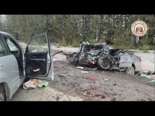 Публикуем видео с места аварии на автодороге «Голдыри-Орда-Октябрьский», где погибли оба водителя 73 и 75 лет,..