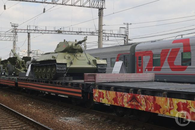 В Волгограде на железнодорожной станции Волгоград-II завершилось формирование уникального ретропоезда..