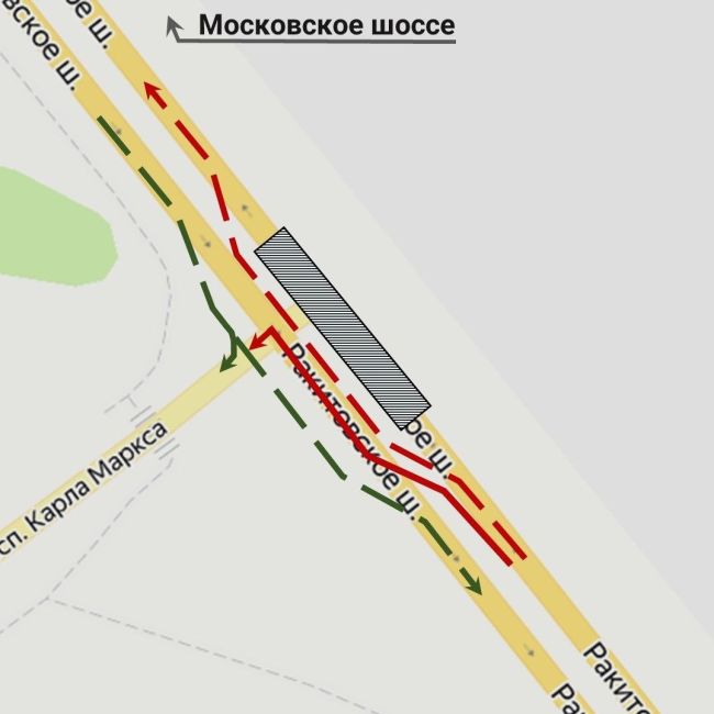 Движение на Ракитовском шоссе в Самаре ограничат из-за реконструкции магистрали Центральной 

Неудобства..