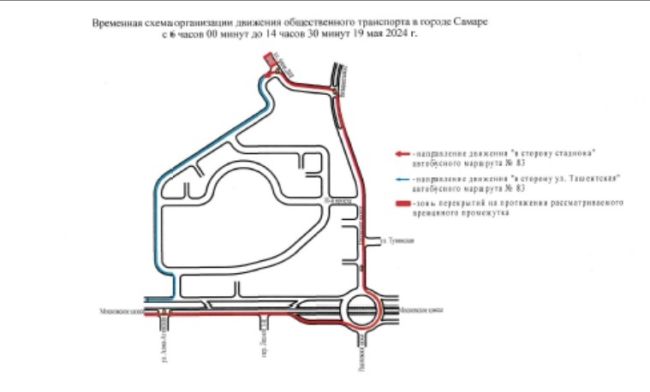 В Самаре изменят схему движения автобуса №83 

На отдельных участках запретят движение

В Самаре..