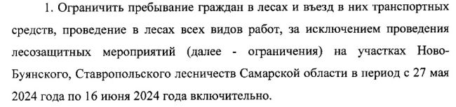 В Самарской области запретили посещать леса с 27 мая по 16 июня 

Там орудует пилильщик

В Самарской области..