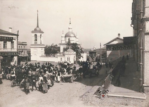 Казанская церковь на Зеленском съезде , 1890..
