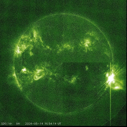 🗣️ На Солнце произошла самая мощная в текущем цикле вспышка X8.7..