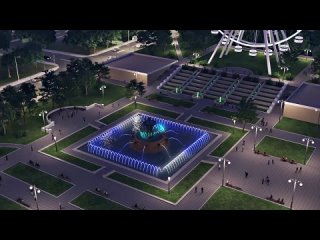 Власти Ростова показали как будет выглядеть фонтан «Атланты» на Театральной площади после..
