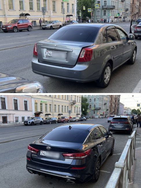 Автолюбители из Ленобласти, чтобы не платить за парковку в центре Петербурга, прикидываются..
