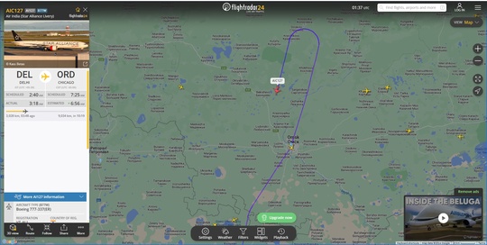 Самолет из Индии пролетая над Омском, почему-то передумал лететь в Чикаго🤷

Новости без цензуры (18+) в нашем..