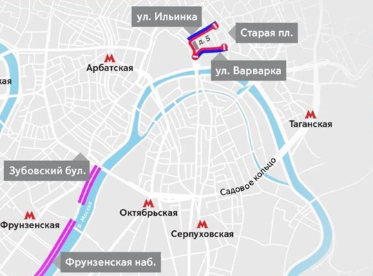 Завтра из-за концерта в Москве с 7 утра до 11 вечера нельзя будет проехать по улицам, прилегающим к Красной..