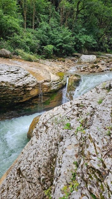Доброе утро! Посмотрите на красоты реки Курджипс в Гуамском ущелье

фото Татьяна..