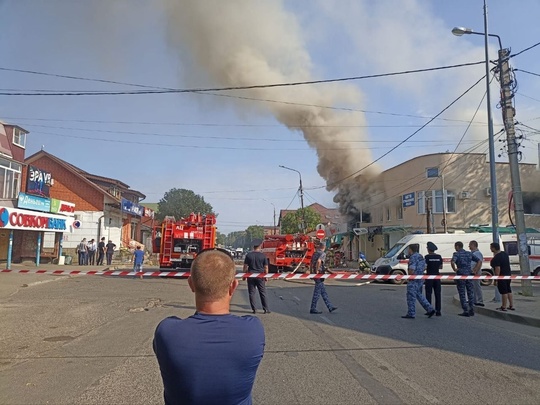 Взрыв прогремел в здании в Апшеронске Краснодарского края. Предварительная причина - взрыв бытового газа ..
