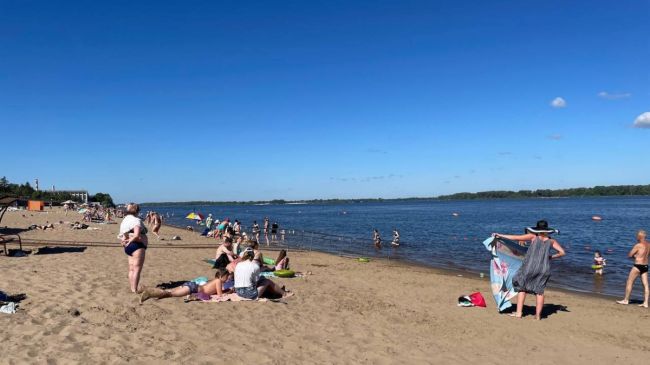 В Самаре Волга прогрелась до рекордных показателей 

Температура воды в реке сейчас составляет +22..