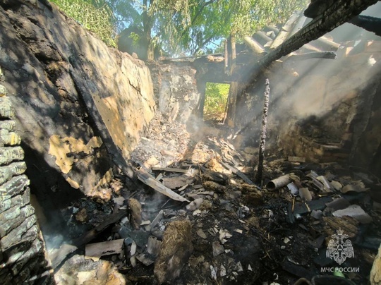 В селе Поливянка Песчанокопского района произошел пожар в бесхозном строении. Там проживала 70-летняя..