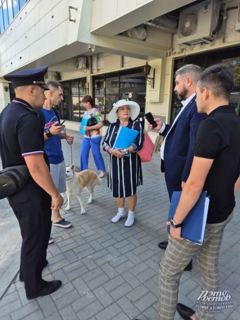 👮‍♂ Ростовчан стали штрафовать за выгул собак без намордников! В городе начались рейды. 10 людям выписали..
