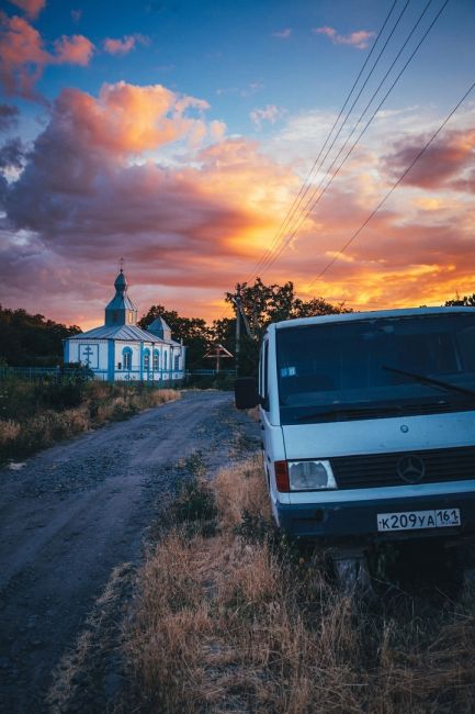 Фотопрогулка по станице Манычская в Ростовской области..