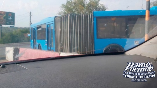 🚌 Очередной автобус-гармошка, подаренный Москвой, сломался на..