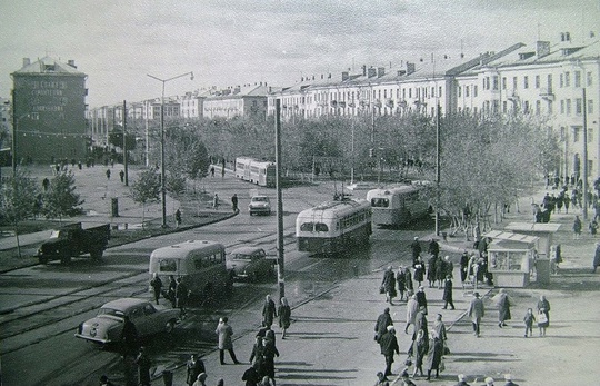 Ретроспектива. Омск. 1978 год. Проспект..