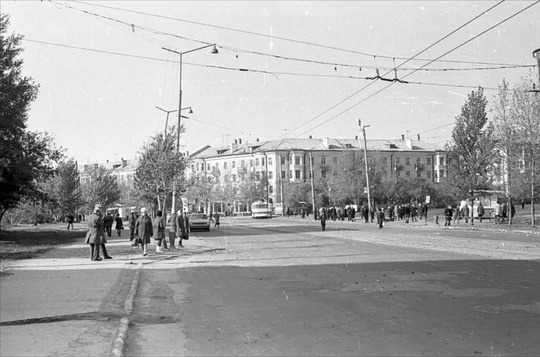 Ретроспектива. Омск. 1978 год. Проспект..