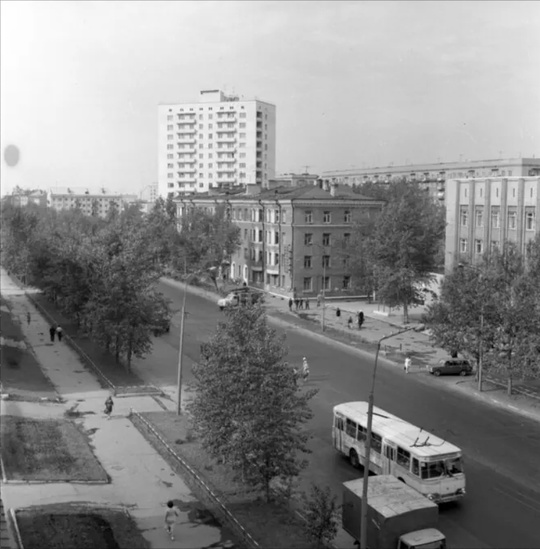 Ретроспектива. Омск. 1976-1978 гг. Проспект Карла..