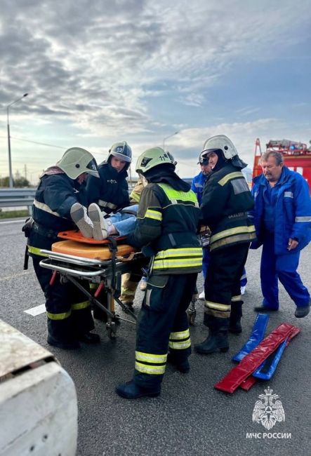 ‼️На дороге Краснокамск-Нытва прошли тактико-специальное учение МЧС.

По замыслу учений, на трассе..