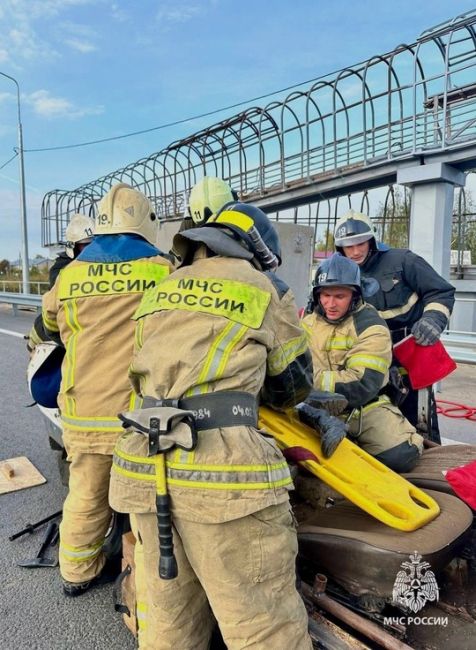 ‼️На дороге Краснокамск-Нытва прошли тактико-специальное учение МЧС.

По замыслу учений, на трассе..