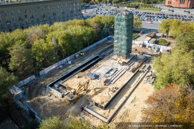 Реставрация братской могилы защитников Царицына и Сталинграда в сквере Павших борцов! 🌟

Момент,..