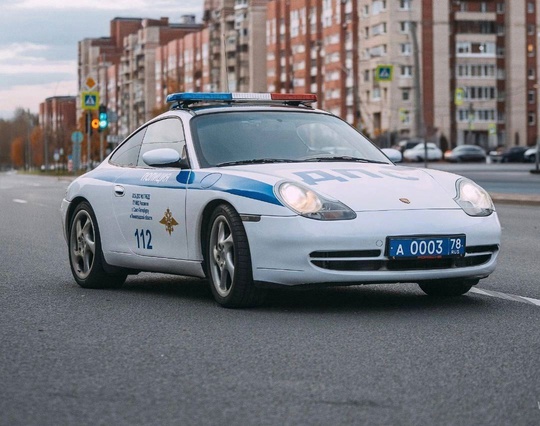 🏎ДПС на Porsche можно увидеть в Приморском..