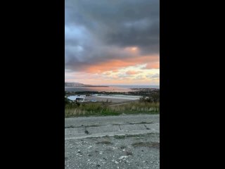 Закат в Геленджике 🌅 

Видео..