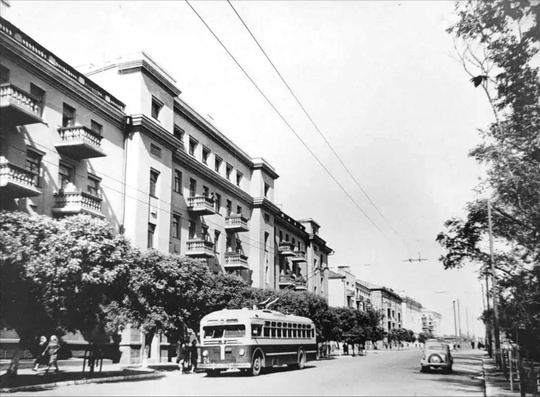 Ретроспектива. Омск. 1957-1958 гг. Улица..