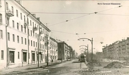 Ретроспектива. Омск. 1960 г. Проспект..