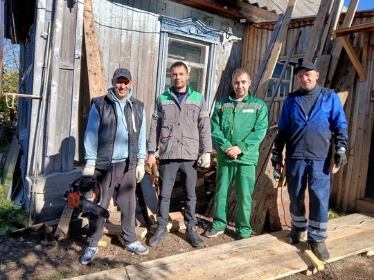 ‼️В Пермском крае осужденные починили пенсионерке баню

Женщина обратилась в отдел соцзащиты и написала..