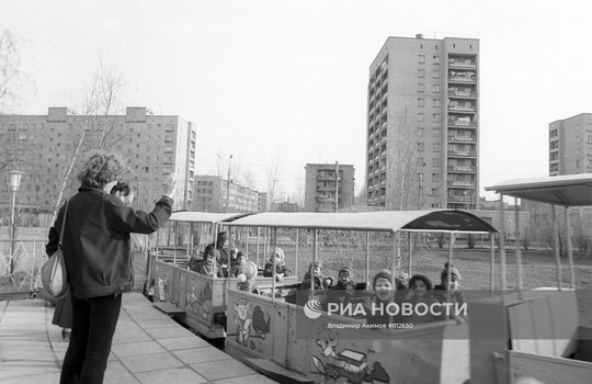 Рубрика "Воронеж в прошлом". Парк "Танаис", 1982..